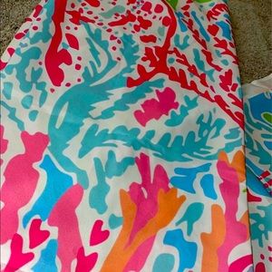Lilly inspired shower curtain